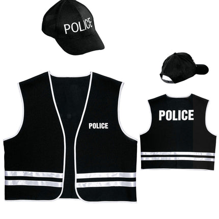 Ensemble de costumes Police 2 pièces