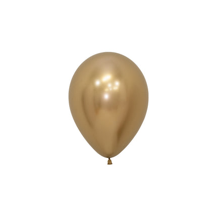 Ballons Reflex Gold 12cm 50pcs