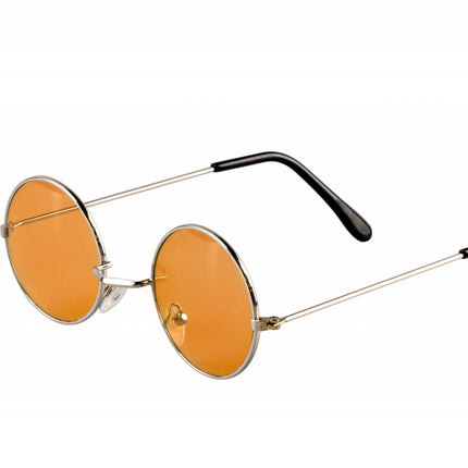 Lunettes hippie orange