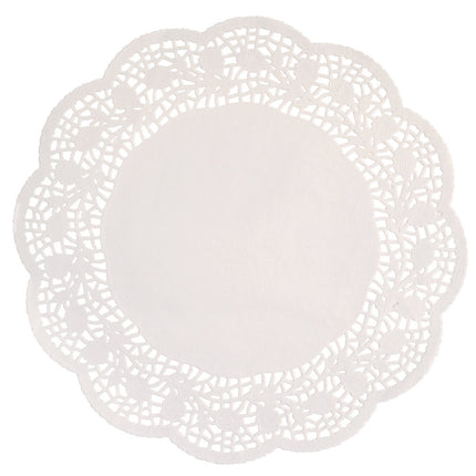 Set de table blanc 21cm 28pcs