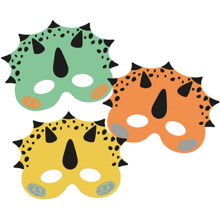 Dino Masks Roars 6pcs