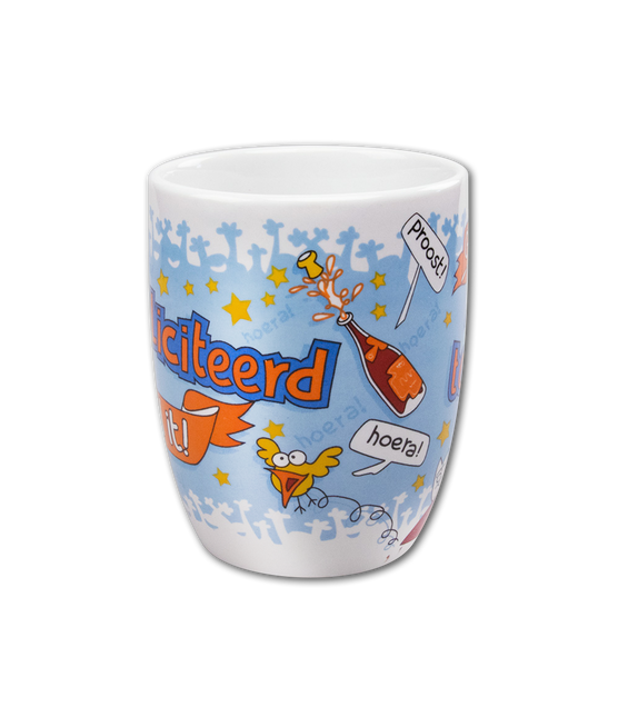 Mug Félicitations Topper 12cm