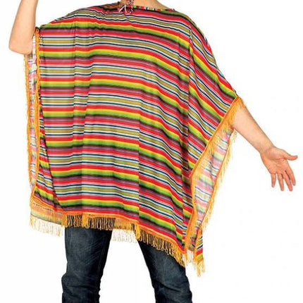 Poncho mexicain L