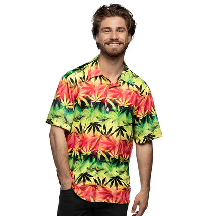 Chemise à herbe Rasta