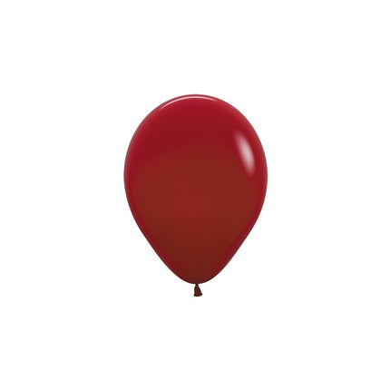 Ballons rouge impérial 12cm 50pcs