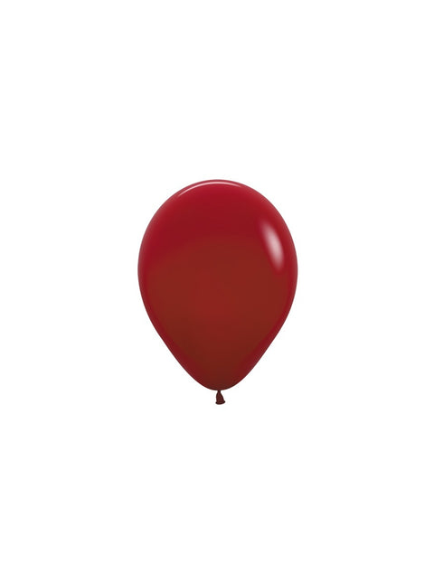 Ballons rouge impérial 12cm 50pcs