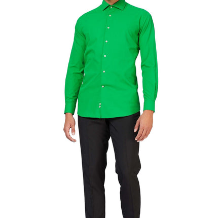 Chemise verte pour hommes OppoSuits