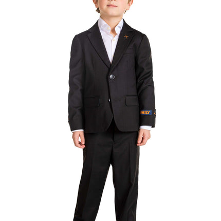 Costume quotidien noir Garçon <tc>OppoSuits</tc>