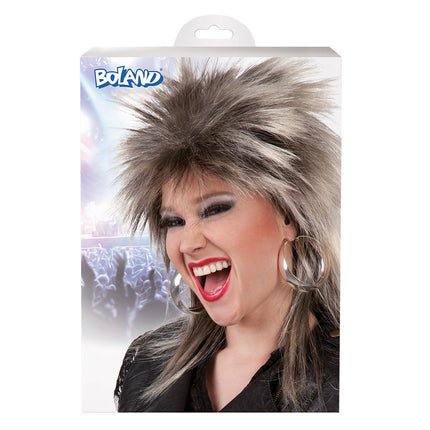 Perruque brune de Tina Turner