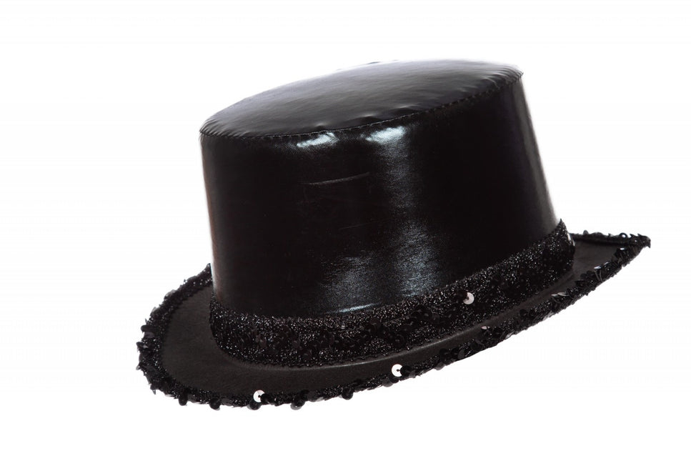 Chapeau noir avec bandeau