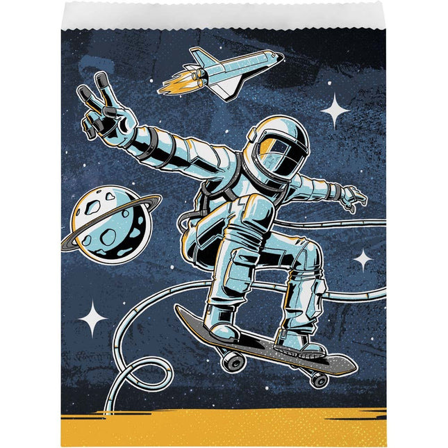 Sacs à partager pour la fête de l'espace 22.2cm 8pcs