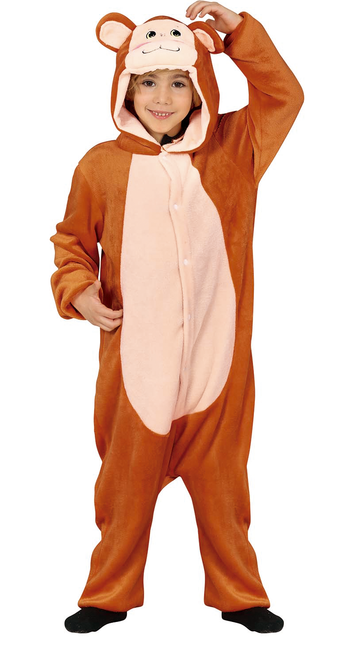 Onesie Monkey Enfant Marron