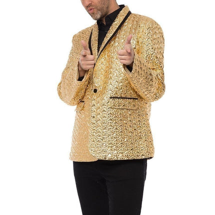 Blazer d'or Hommes