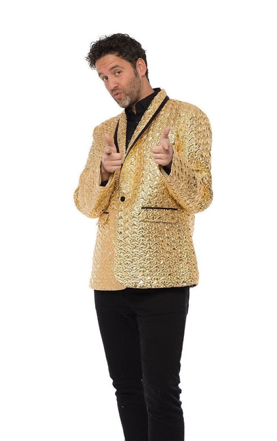 Blazer d'or Hommes