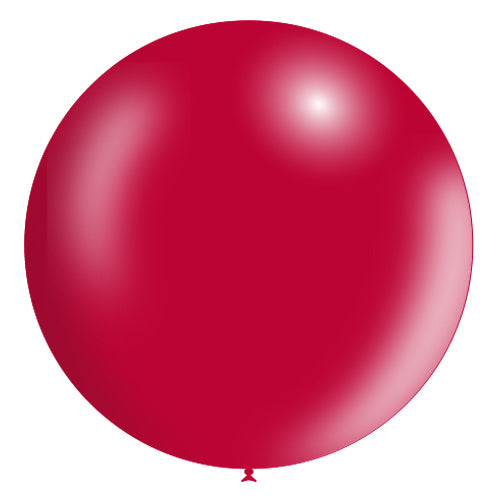 Ballon géant rouge XL Metallic 91cm