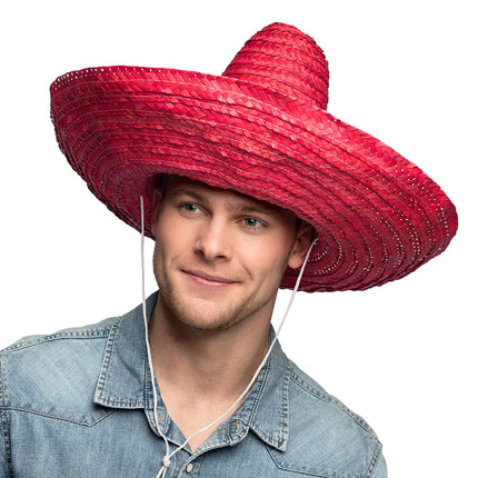 Sombrero rouge 49cm