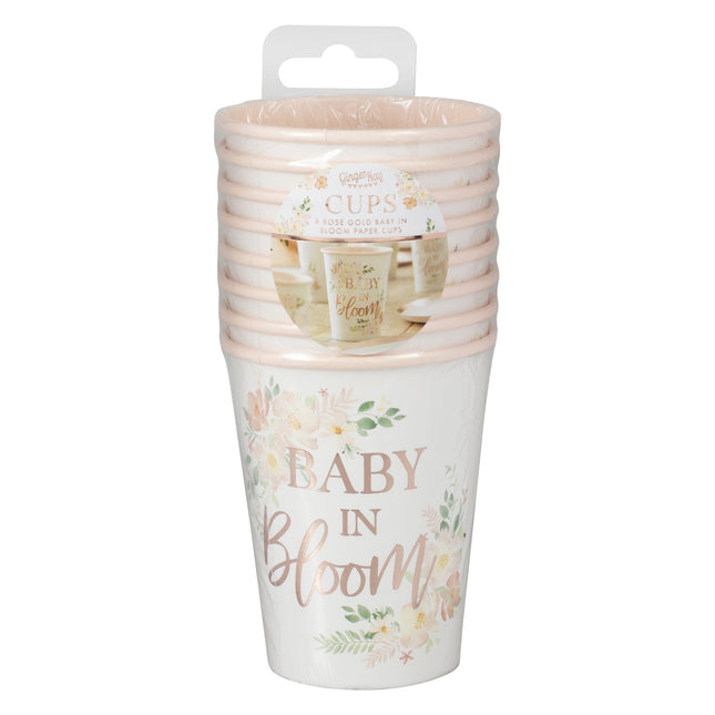 Tasses Baby In Bloom 266ml 8pcs