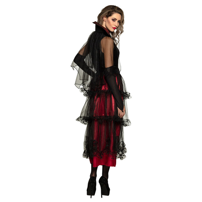 Halloween Costume de Vampire Dames Rouge