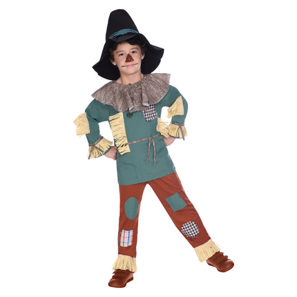 Costume d'épouvantail du Magicien d'Oz pour enfant