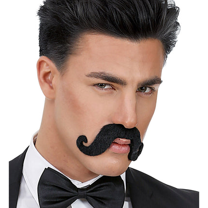 Fausse moustache noire