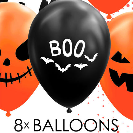 Ballons d'Halloween 30.5cm 8pcs