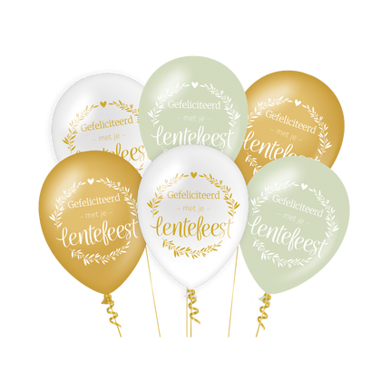 Ballons de fête printaniers 30cm 8pcs