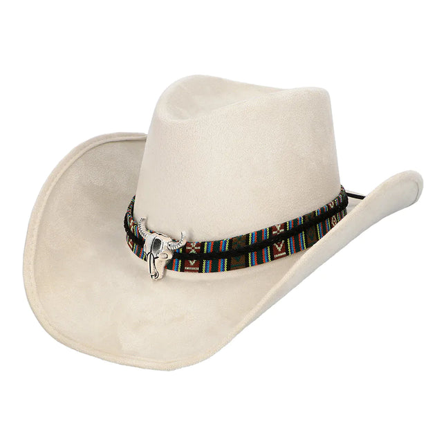 Chapeau de cow-boy beige Luxe