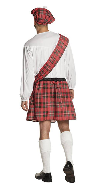 Costume en kilt écossais