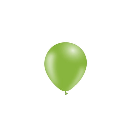 Ballons vert pomme 14cm 100pcs