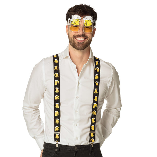 Lunettes de protection Oktoberfest Beer Goggles Yellow