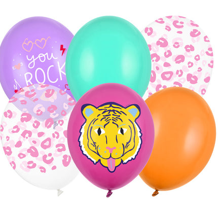 Ballons You Rock Mix 30cm 6pcs