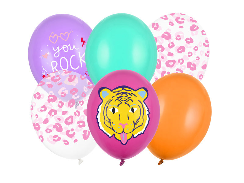 Ballons You Rock Mix 30cm 6pcs