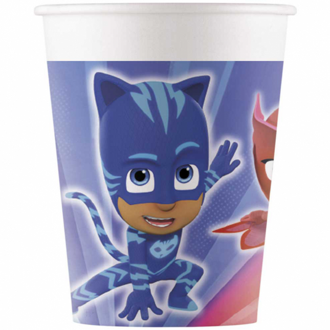 Gobelets Pj Masks 200ml 8pcs