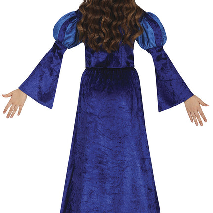 Medium Princess Costume Blue Girl