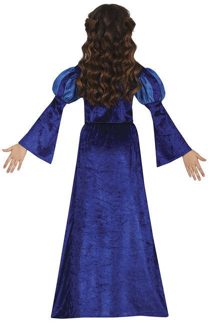 Medium Princess Costume Blue Girl