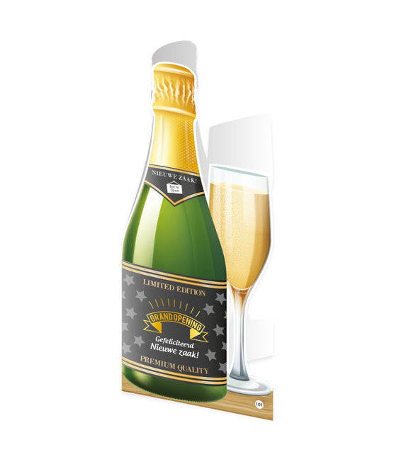 Champagne Card New Business 18cm