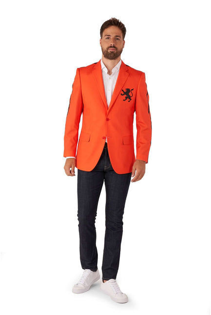 Orange Holland Blazer Hommes OppoSuits