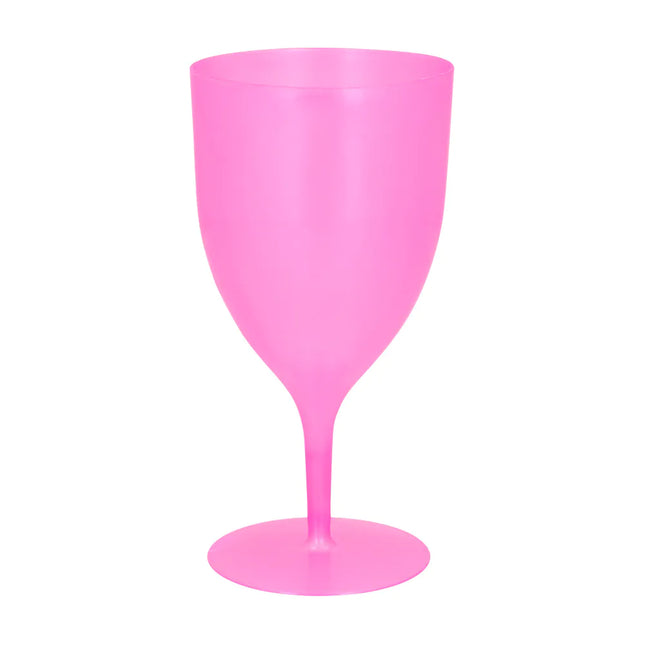 Verre à vin rose 350ml