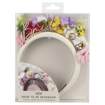 Bride To Be Hairband Flowers