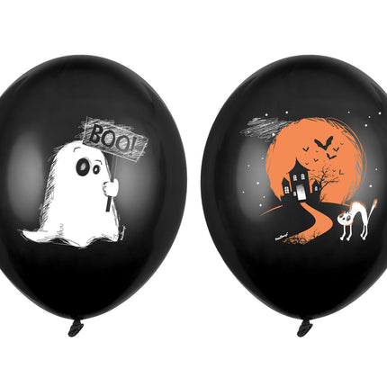 Ballons d'Halloween Boo 30cm 50pcs