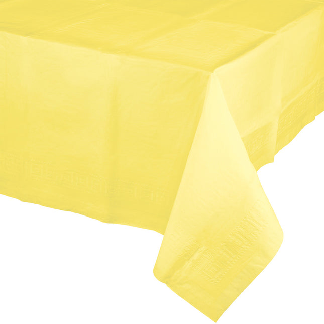 Nappe jaune pastel 2.74m