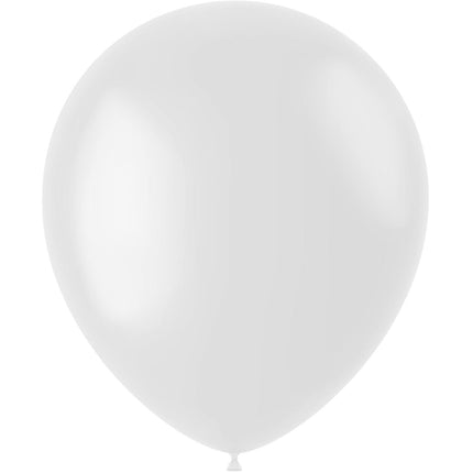 Ballons blancs Coconut White 33cm 100pcs