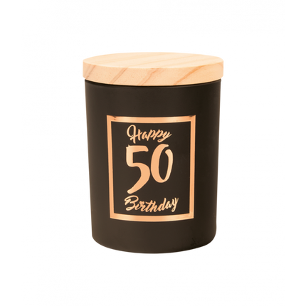 Bougie parfumée 50 Years Black 8cm