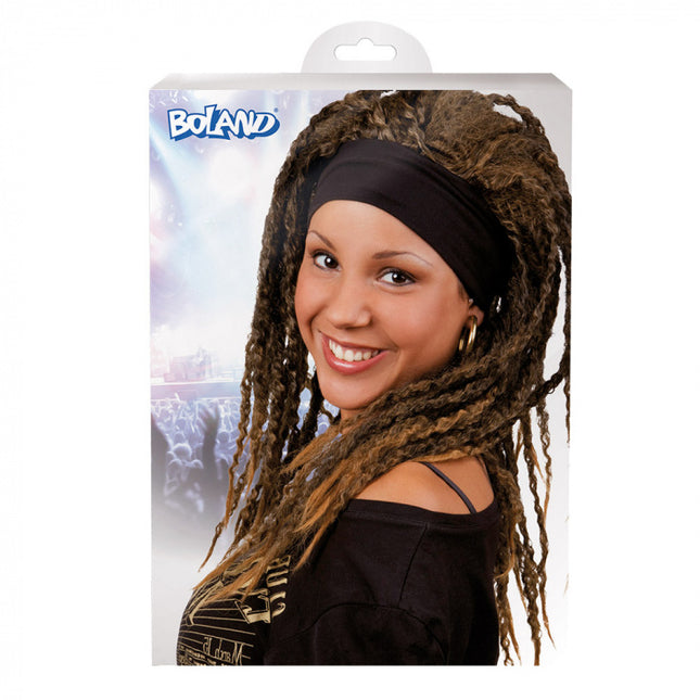 Perruque Dreadlocks avec bandeau