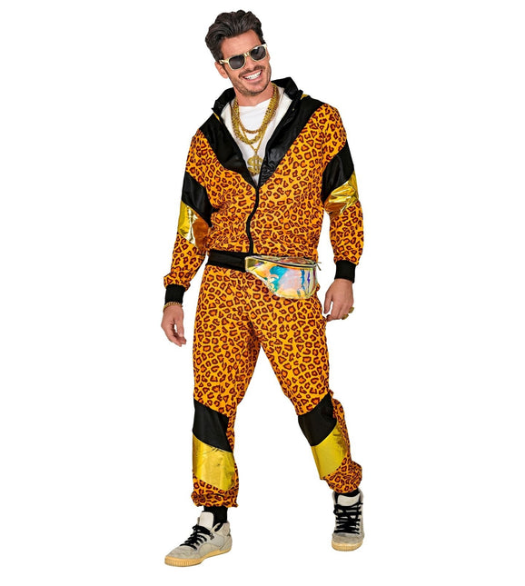 Tracksuit néon 80S Faulty Leopard Print