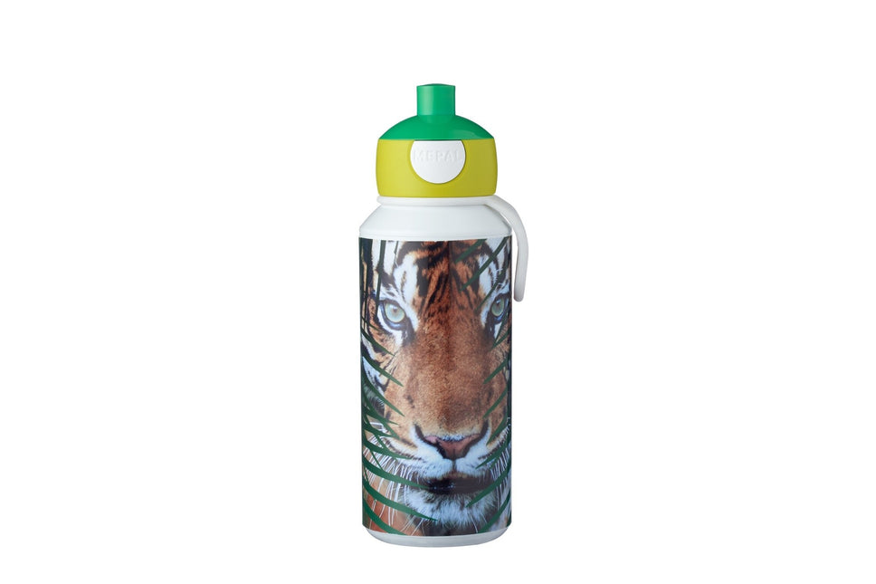 Bouteille à boire Pop-Up Campus 400ml Animal Planet Tiger