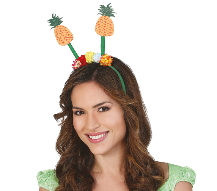 Bandeau à cheveux en forme d'ananas