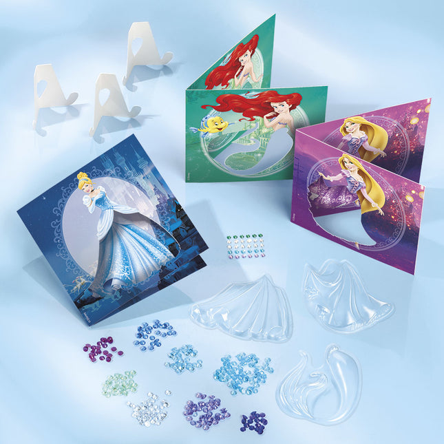 Fabrication de cartes pour les princesses Disney