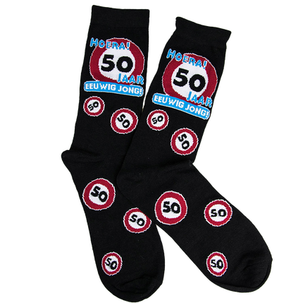 Chaussettes drôles 50 ans 1 paire