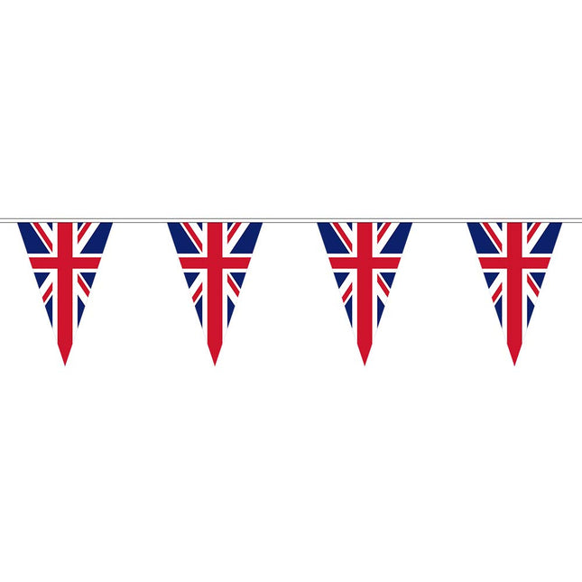 Guirlande Royaume-Uni Union Jack 10m